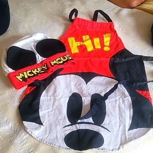 Disney Apron and hat set